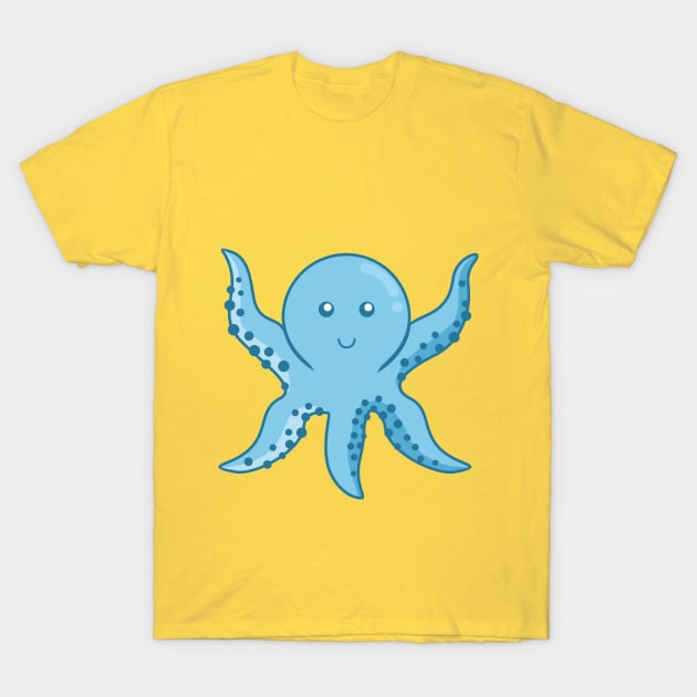 Lucky octopus T-Shirt by JaLand